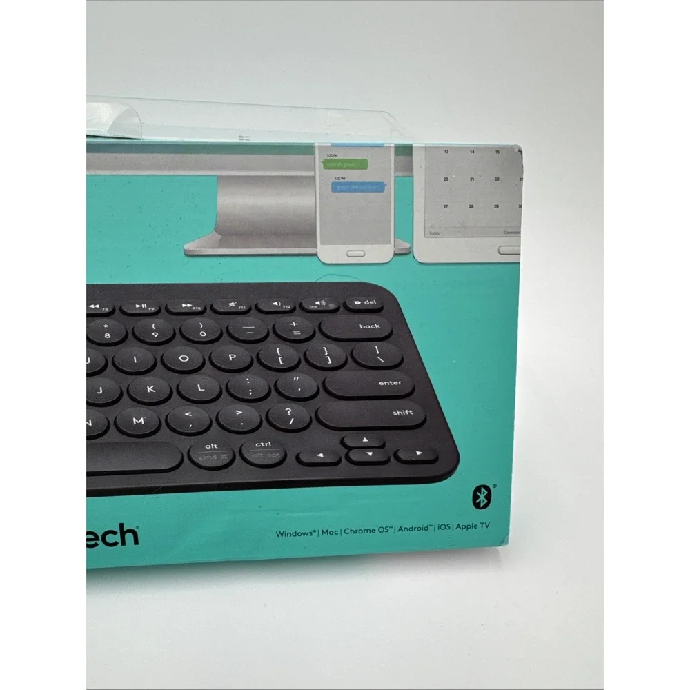 LogitechK380 Multi-Device Bluetooth Keyboard - Dark Grey‎